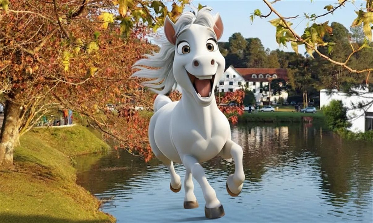 Mascote virtual Geada dá boas-vindas aos hóspedes, apresenta serviços, participa de campanhas sazonais e reforça a identidade afetiva do hotel