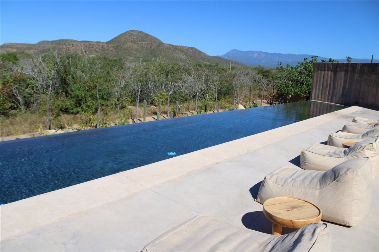 Fachada do Hotel Paradero Todos Santos
