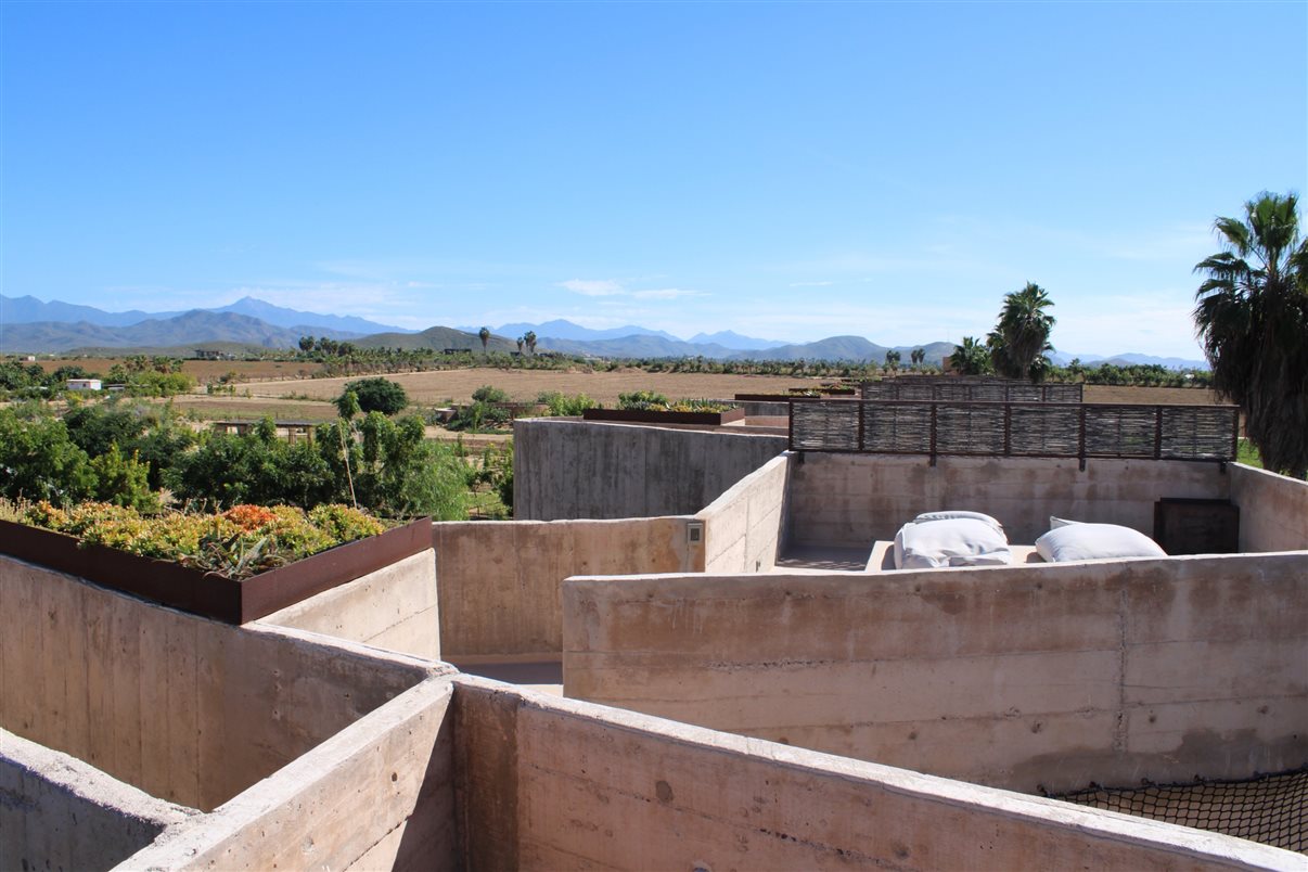 Fachada do Hotel Paradero Todos Santos