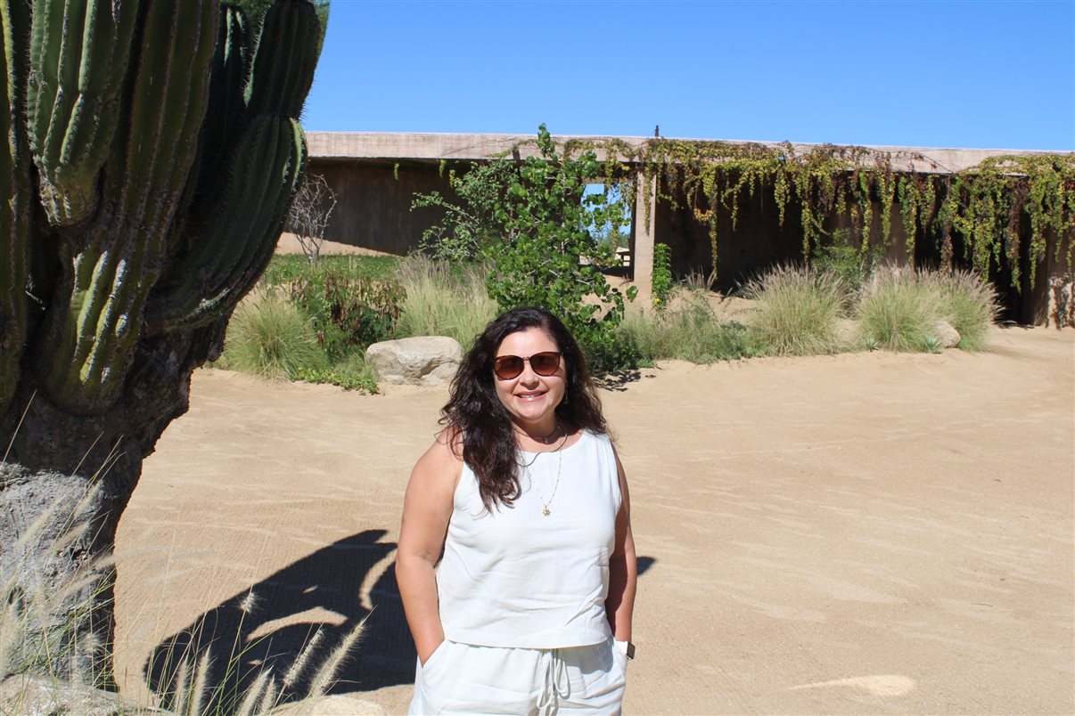 Fachada do Hotel Paradero Todos Santos