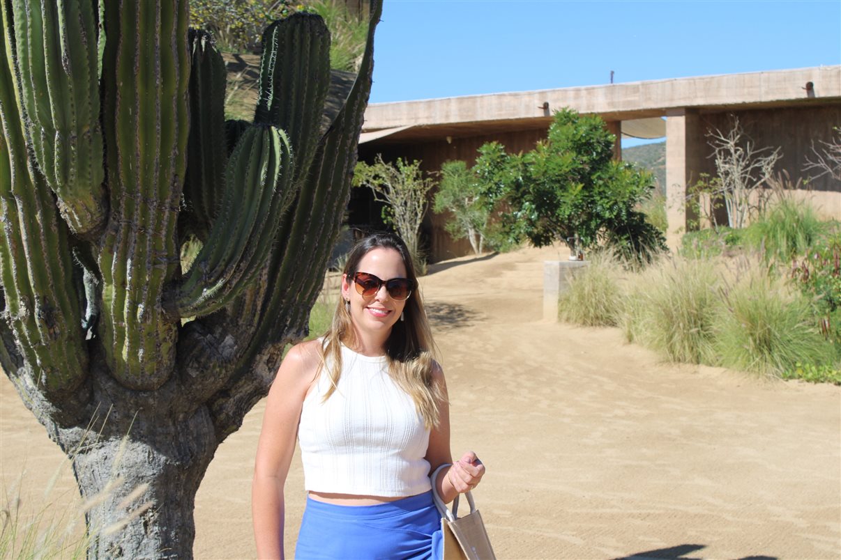 Fachada do Hotel Paradero Todos Santos