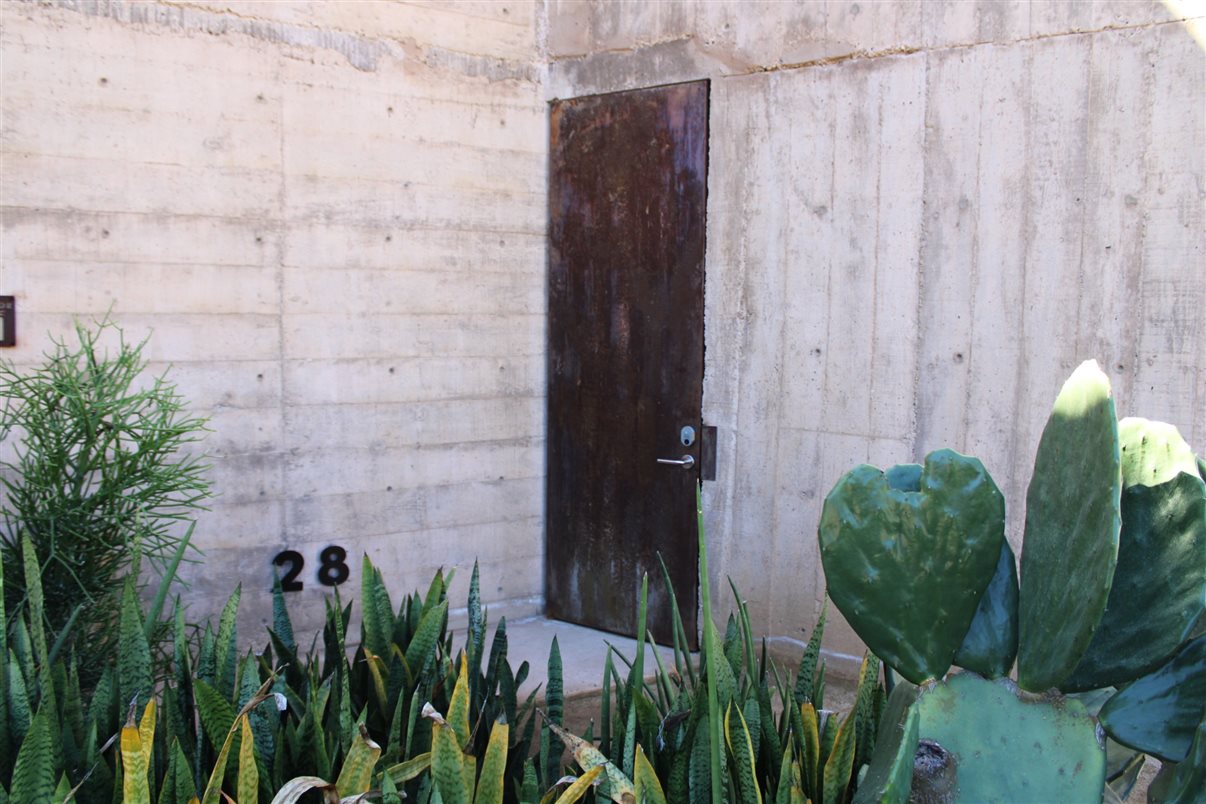 Fachada do Hotel Paradero Todos Santos