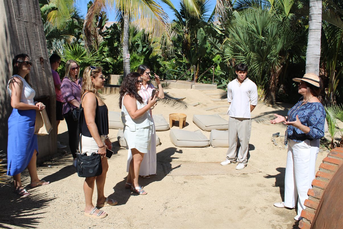 Fachada do Hotel Paradero Todos Santos