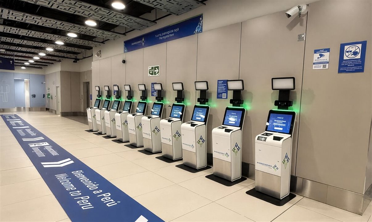 O projeto inclui 19 portões eletrônicos de controle automatizado de fronteiras, 21 quiosques de autoatendimento, consoles de gerenciamento, um aplicativo móvel para declarações pré-viagem e um sistema de supervisão e monitoramento