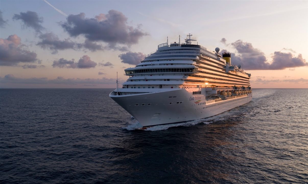 Costa Diadema inicia sua temporada em 23 de novembro de 2026