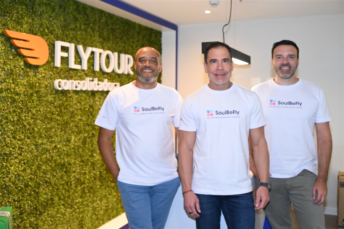 Entrada da nova sede da Flytour Consolidadora