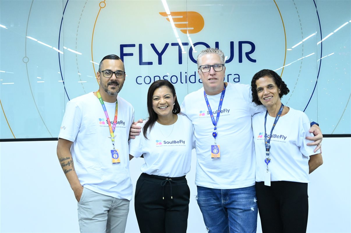 Entrada da nova sede da Flytour Consolidadora