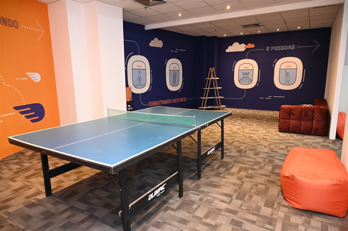 Entrada da nova sede da Flytour Consolidadora