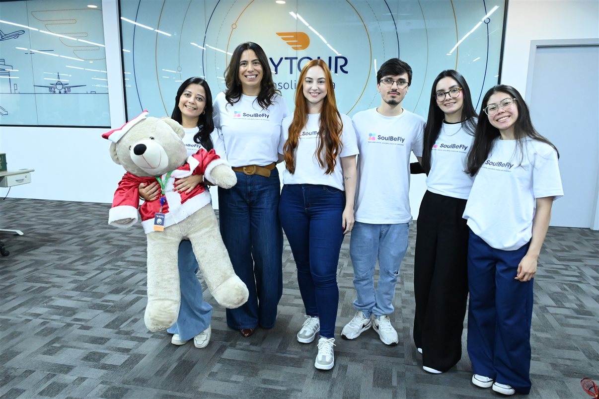 Entrada da nova sede da Flytour Consolidadora