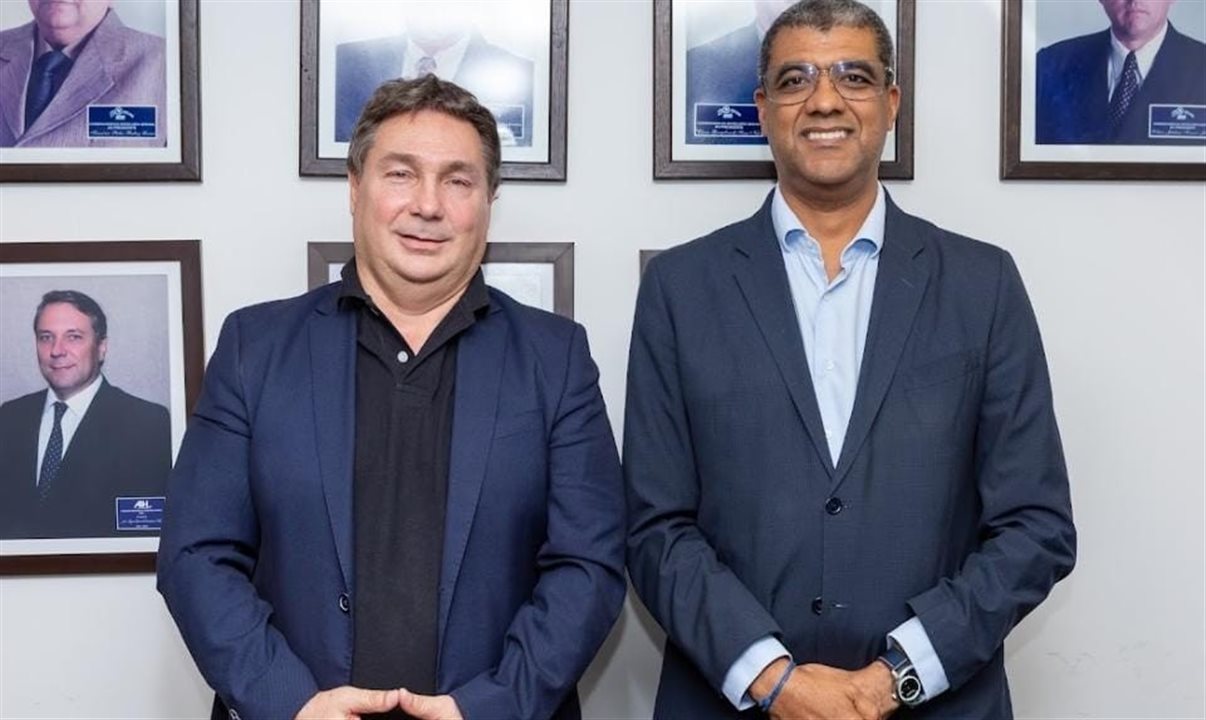 Presidente da ABIH-BA Wilson Spagnol e vice-presidente Luciano Lopes