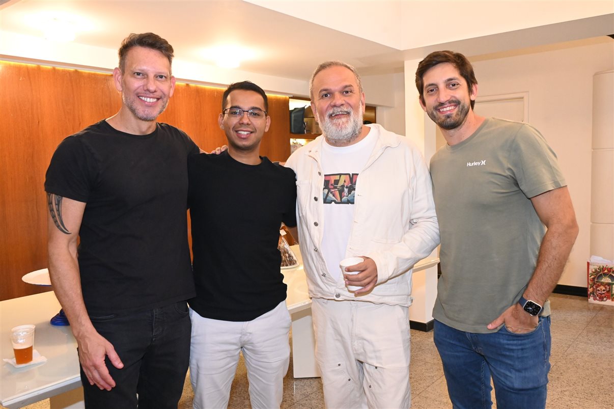 Artur Luiz Andrade, Fabíola Bemfeito e José Guillermo Alcorta