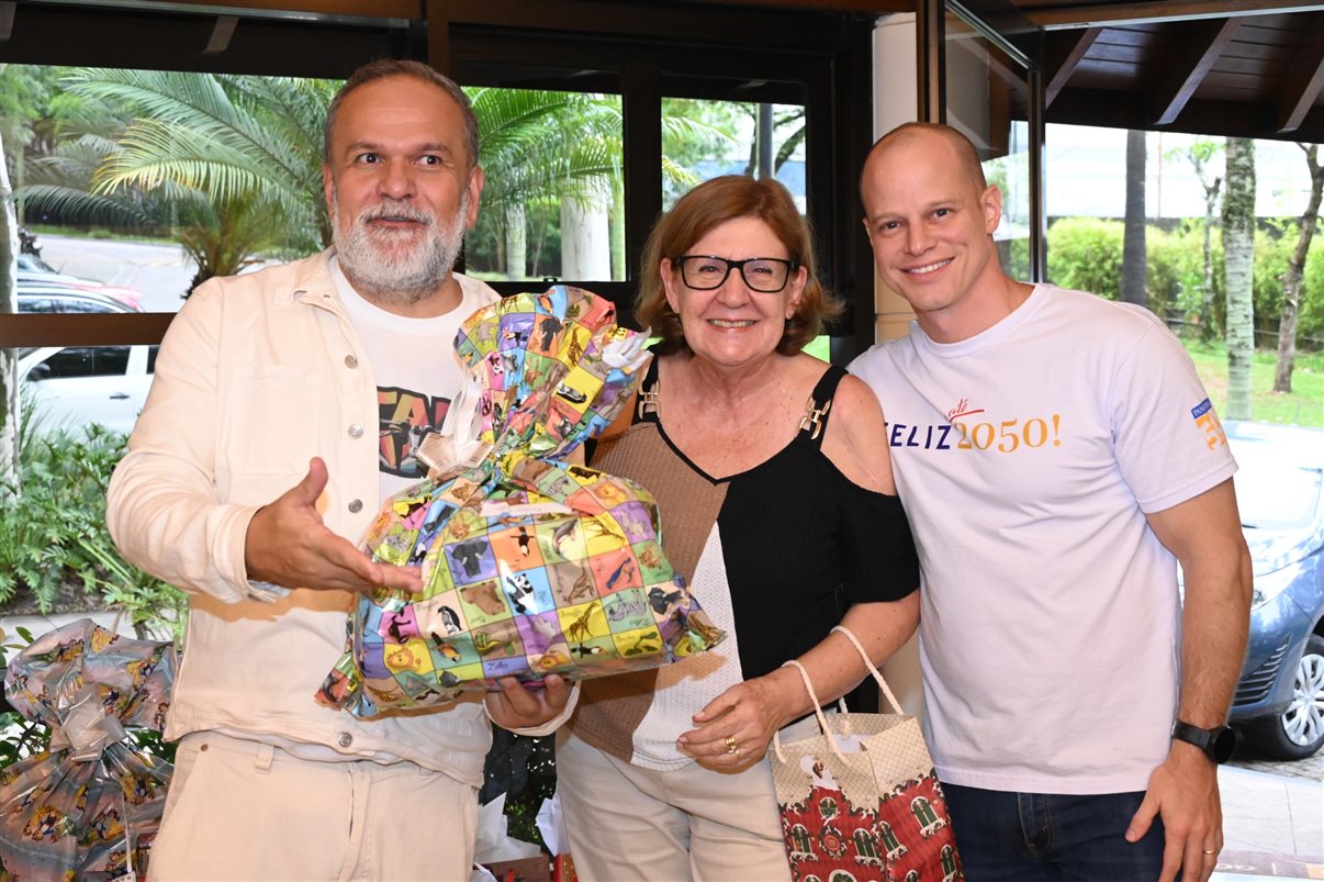 Artur Luiz Andrade, Fabíola Bemfeito e José Guillermo Alcorta