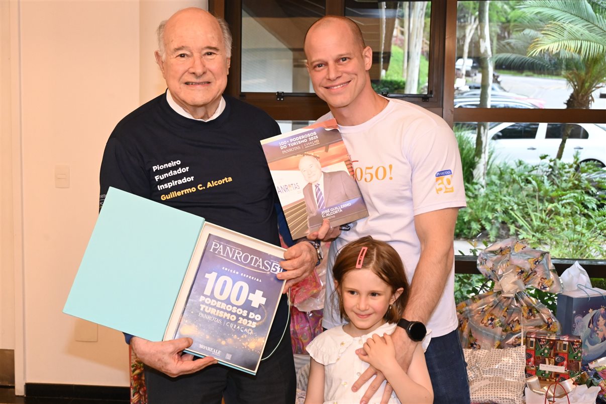 Artur Luiz Andrade, Fabíola Bemfeito e José Guillermo Alcorta