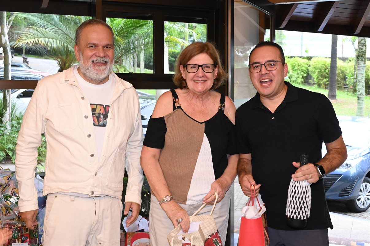 Artur Luiz Andrade, Fabíola Bemfeito e José Guillermo Alcorta