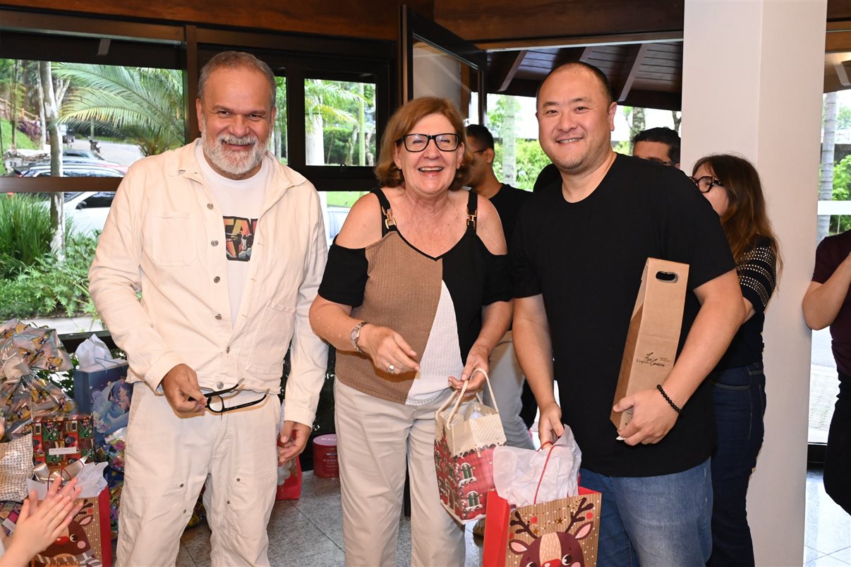 Artur Luiz Andrade, Fabíola Bemfeito e José Guillermo Alcorta