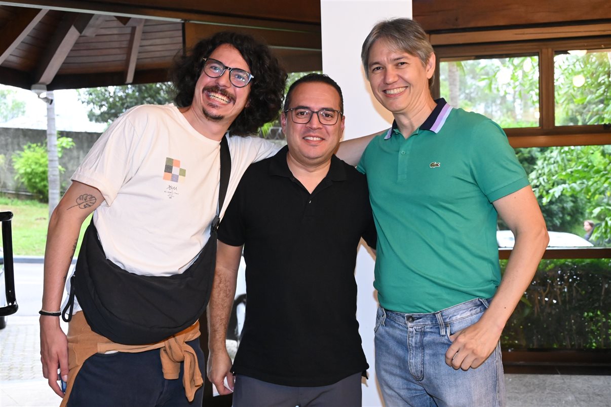 Artur Luiz Andrade, Fabíola Bemfeito e José Guillermo Alcorta