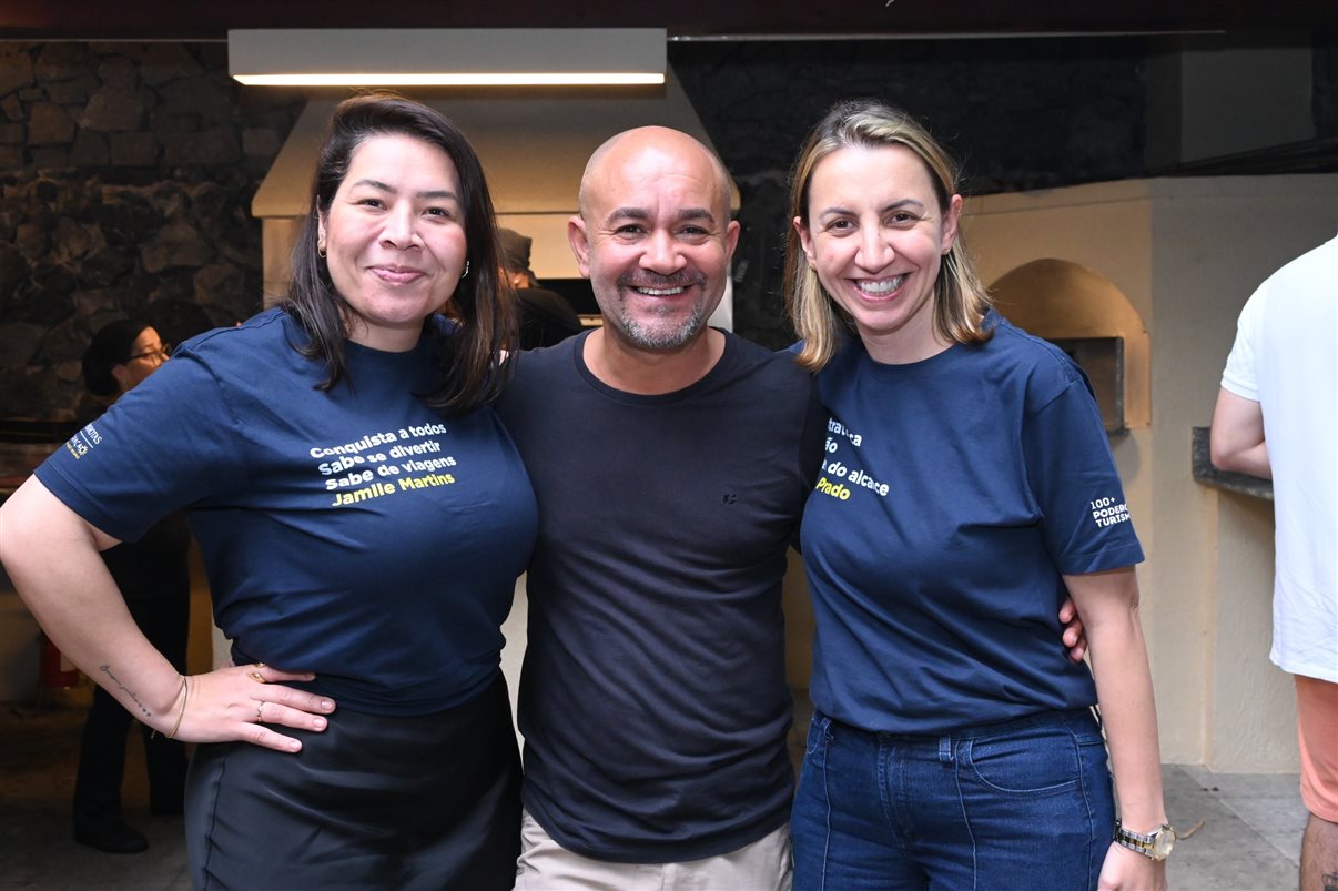 Artur Luiz Andrade, Fabíola Bemfeito e José Guillermo Alcorta