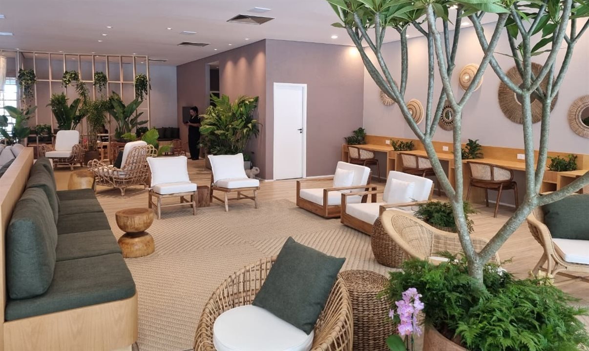 Espaço de alto padrão foi projetado para proporcionar conforto e privacidade