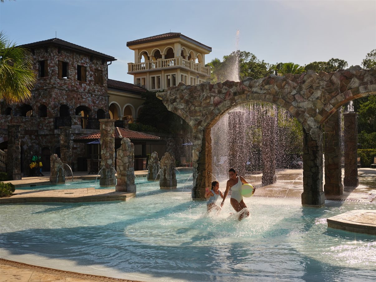 A Explorer Island, parque aquático do Four Seasons Orlando, é um dos grandes atrativos do resort