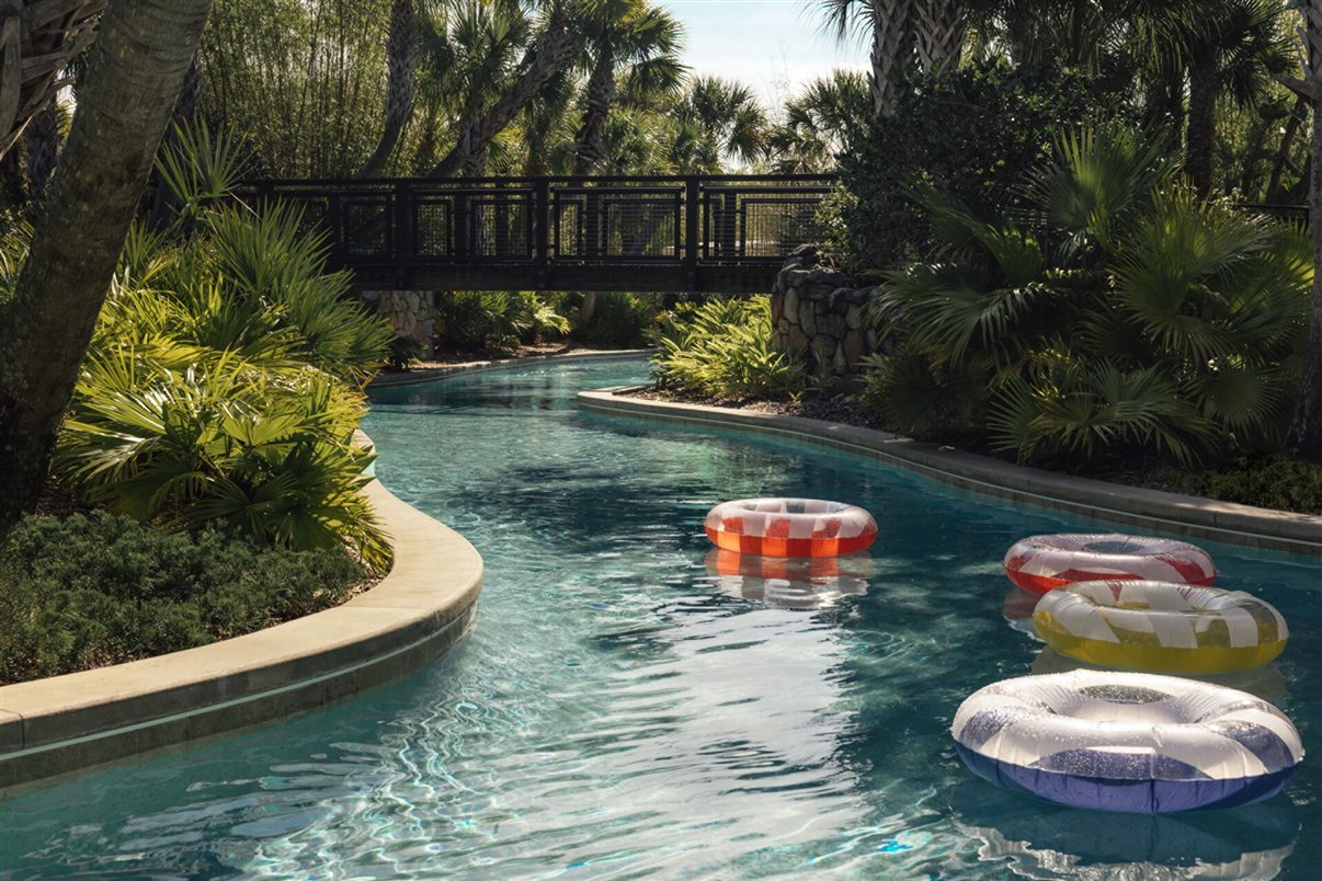 A Explorer Island, parque aquático do Four Seasons Orlando, é um dos grandes atrativos do resort