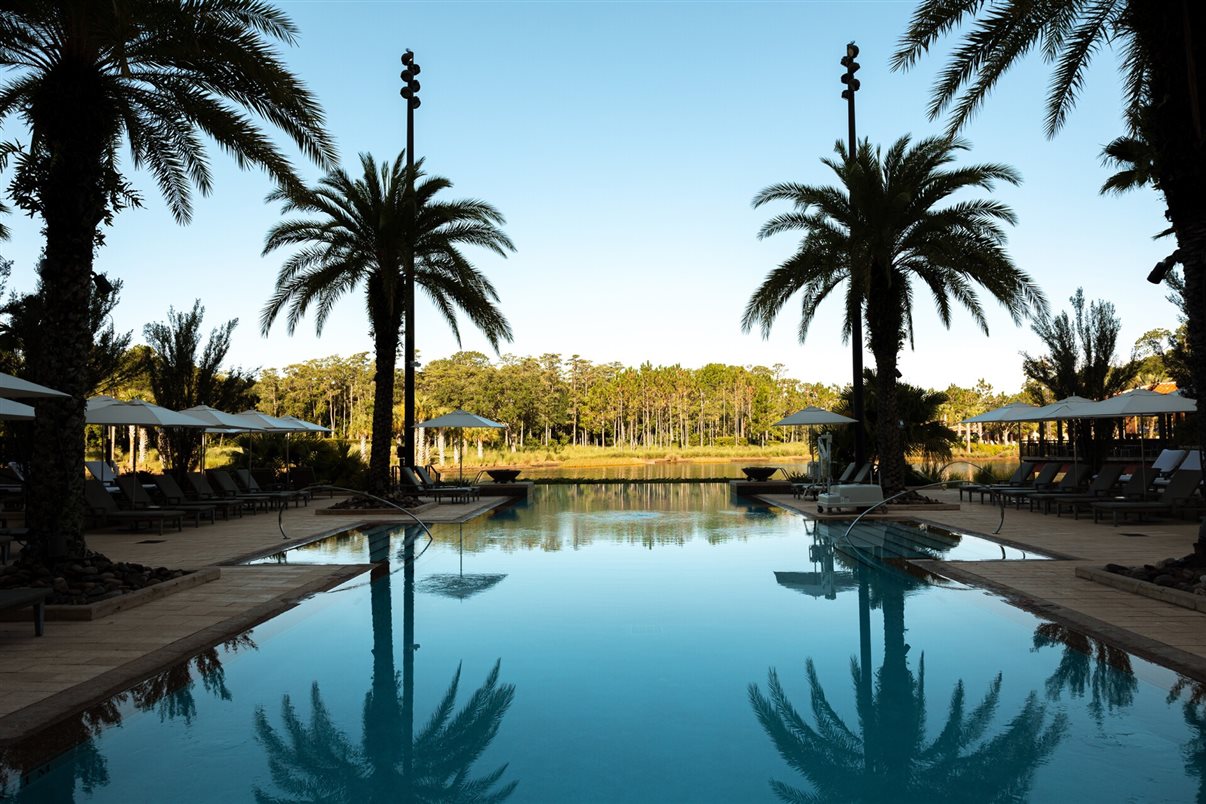 A Explorer Island, parque aquático do Four Seasons Orlando, é um dos grandes atrativos do resort