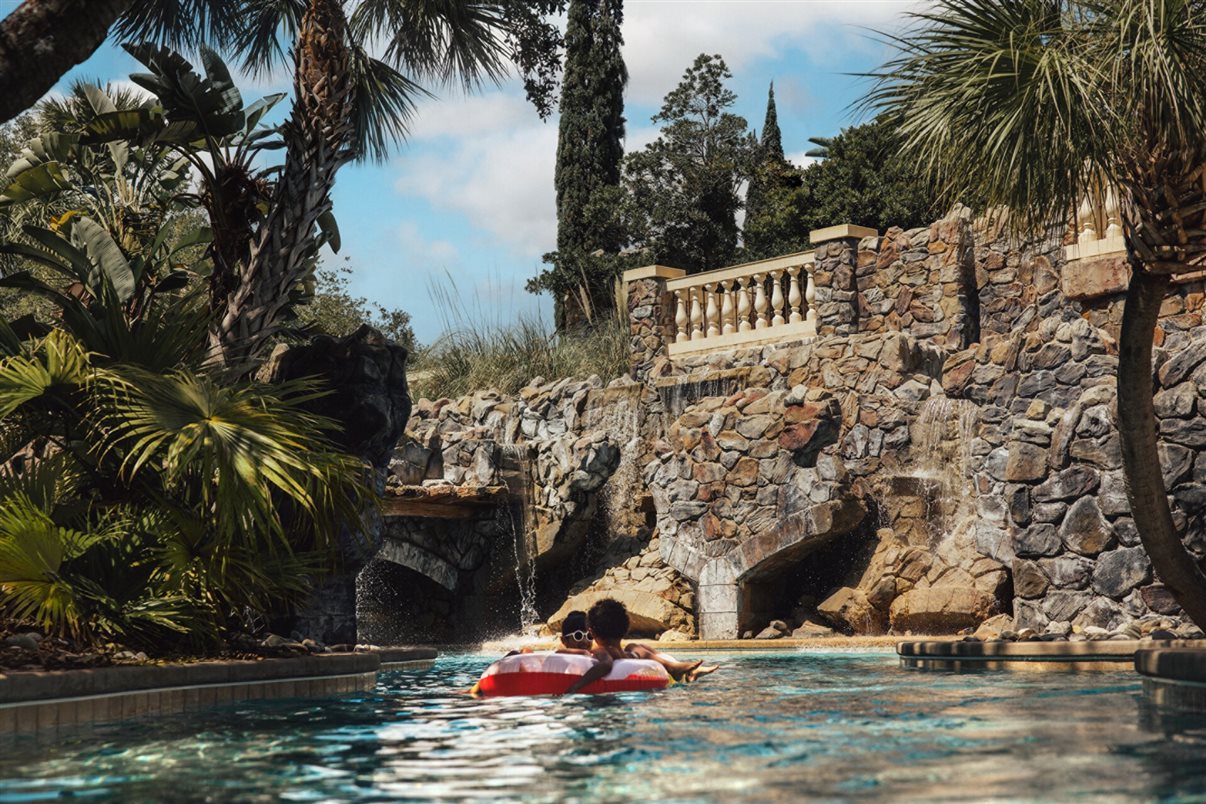 A Explorer Island, parque aquático do Four Seasons Orlando, é um dos grandes atrativos do resort