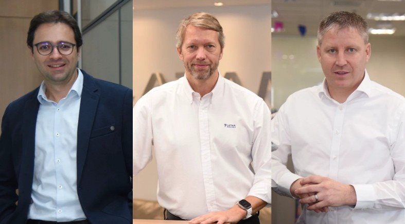 Celso Ferrer, Jerome Cadier e John Rodgerson