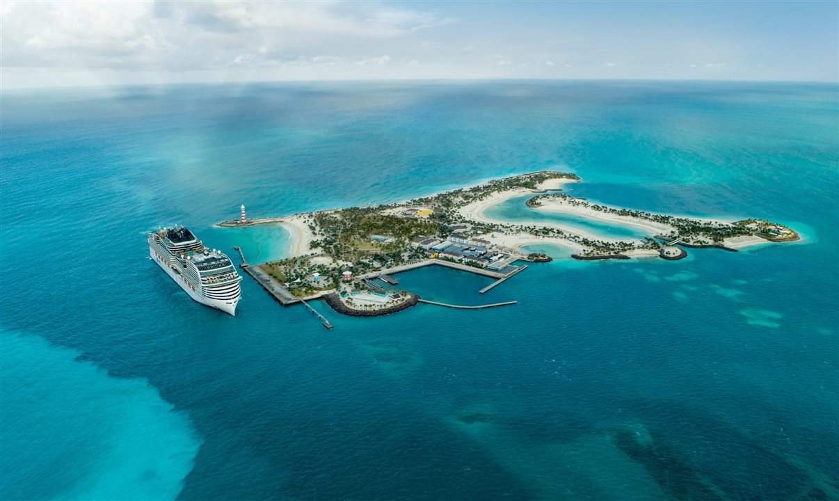 Ocean Cay MSC Marine Reserve, ilha privativa da MSC Cruzeiros nas Bahamas