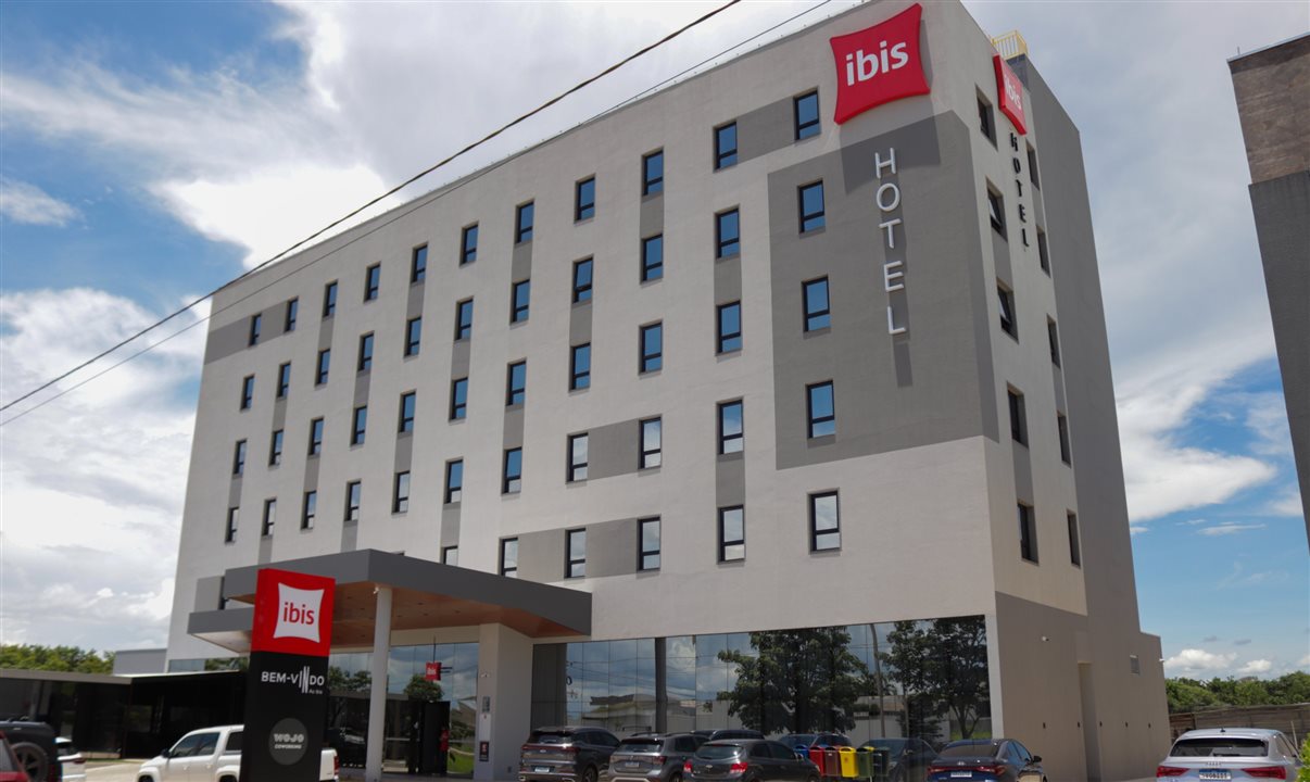 Fachada ibis Primavera do Leste, sétimo hotel da rede Accor no Mato Grosso