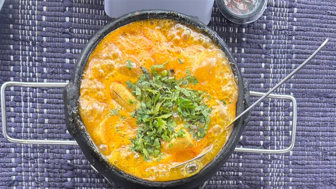 Moqueca de banana da terra