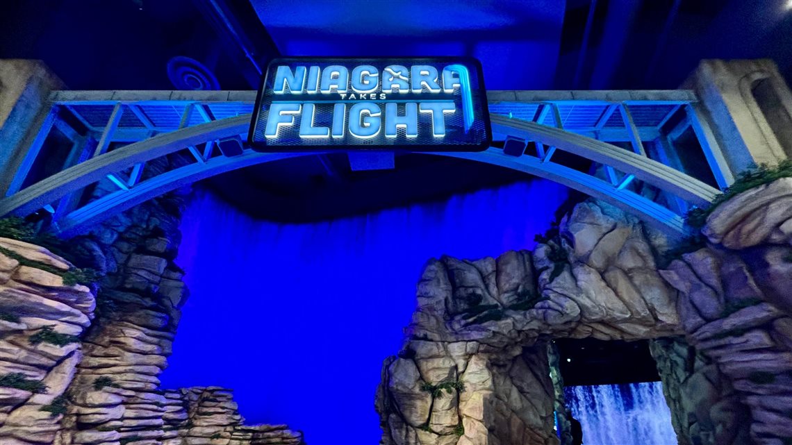 Niagara Takes Flight, simulador de voo inaugurado no ver&atilde;o canadense de 2025
