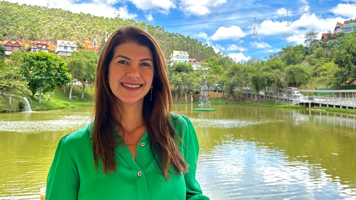 Vania Santos, diretora de Marketing & Relacionamento do China Park Eco Resort