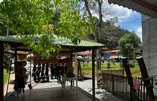 Atividades de arvorismo tamb&eacute;m est&atilde;o dispon&iacute;veis no China Park