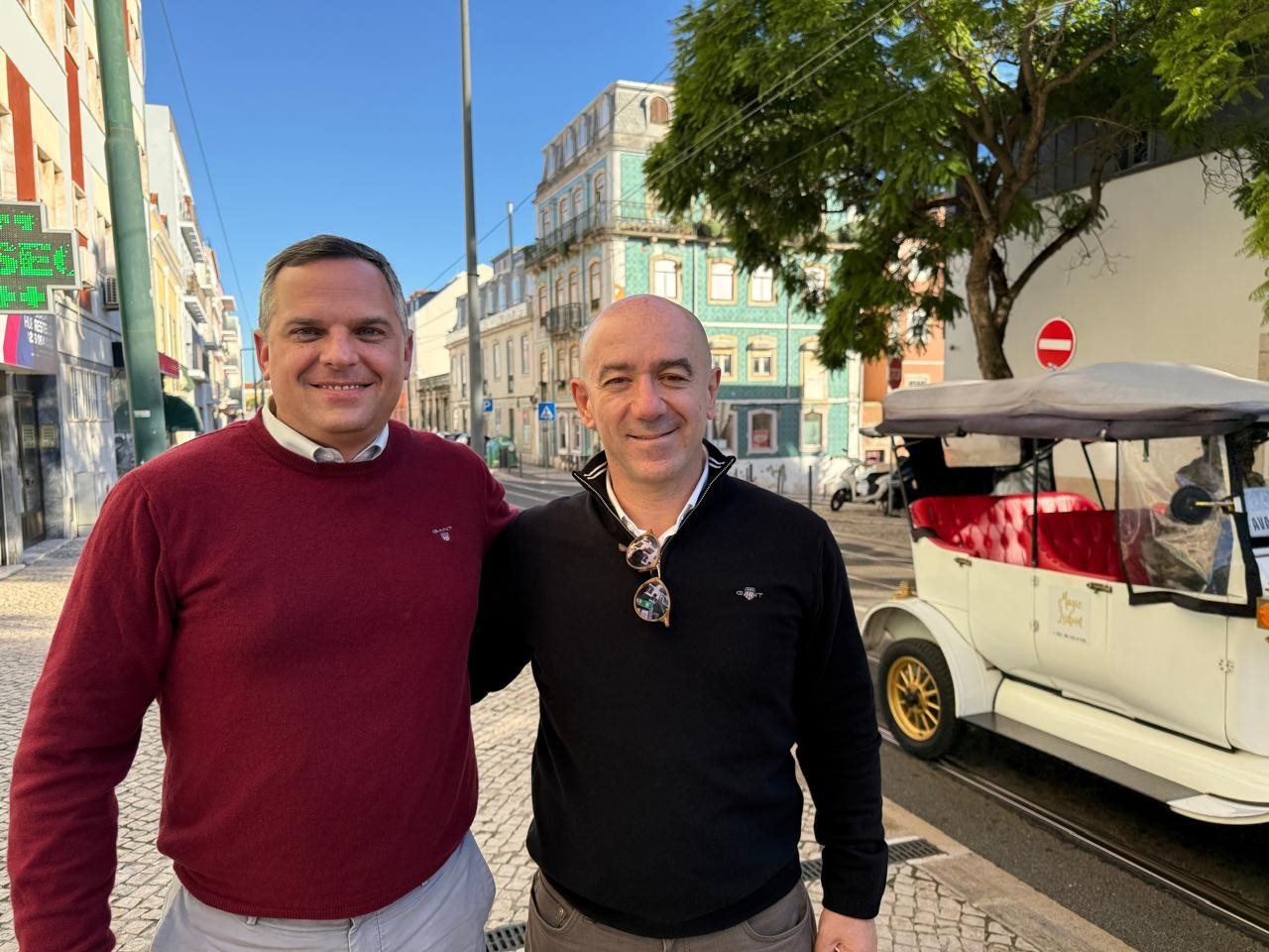 Pedro Couto, diretor de Operações da Abreu, e Ronnie Corrêa, diretor Brasil