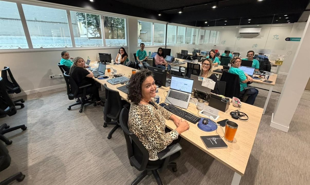 Equipes integradas na nova sede da LCA