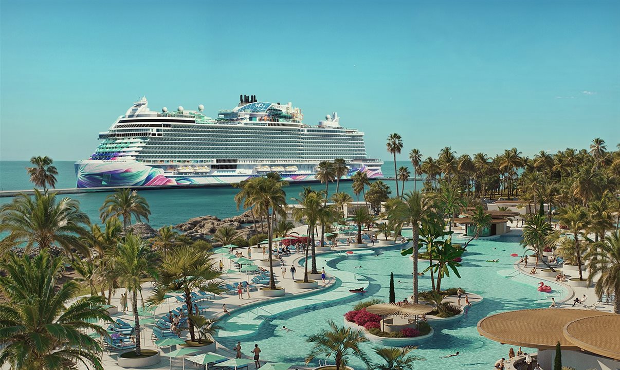 Norwegian Aura no Great Stirrup Cay