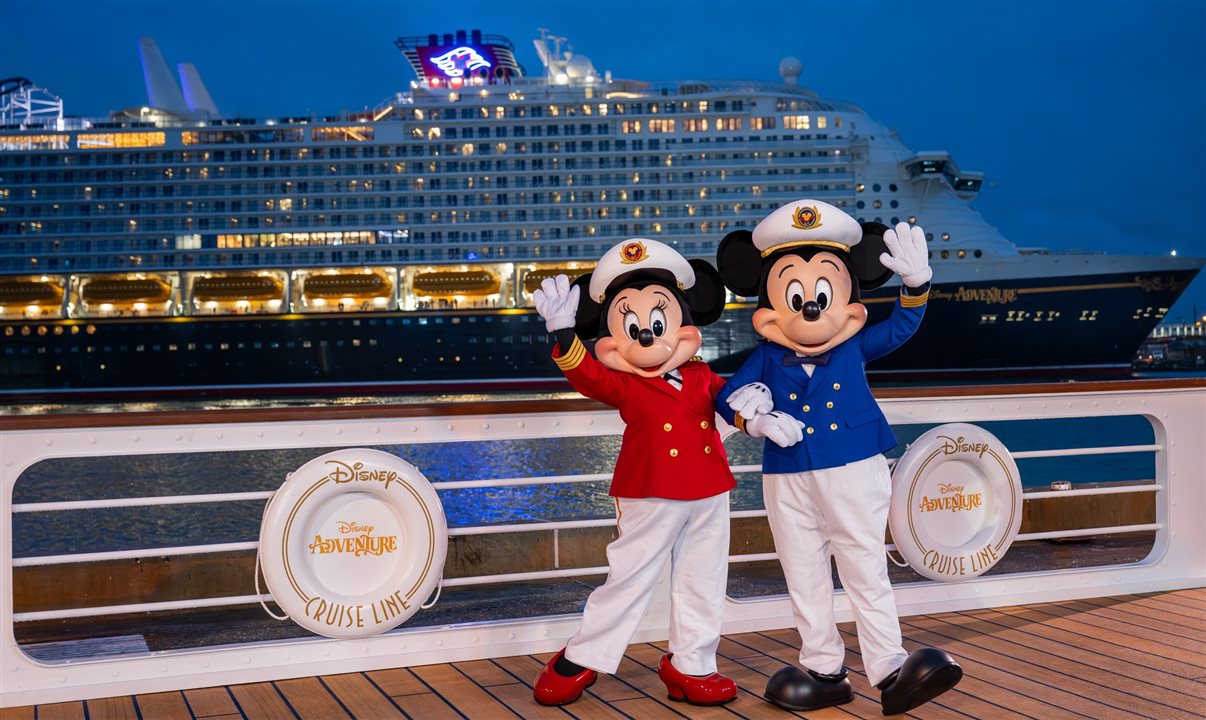 Escala em Port Canaveral marca um momento importante no reposicionamento do navio