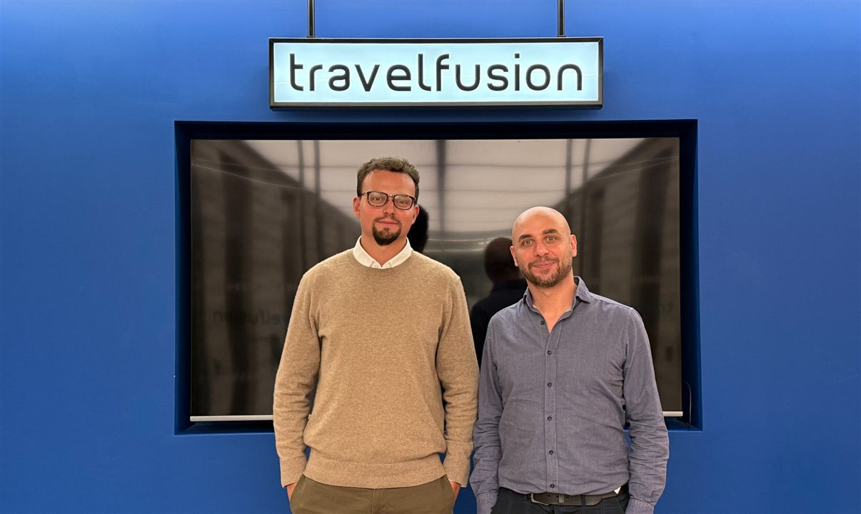 Ariel Levy e Emilio Ciaschini, head e head de Vendas da Travelfusion na América Latina, respectivamente