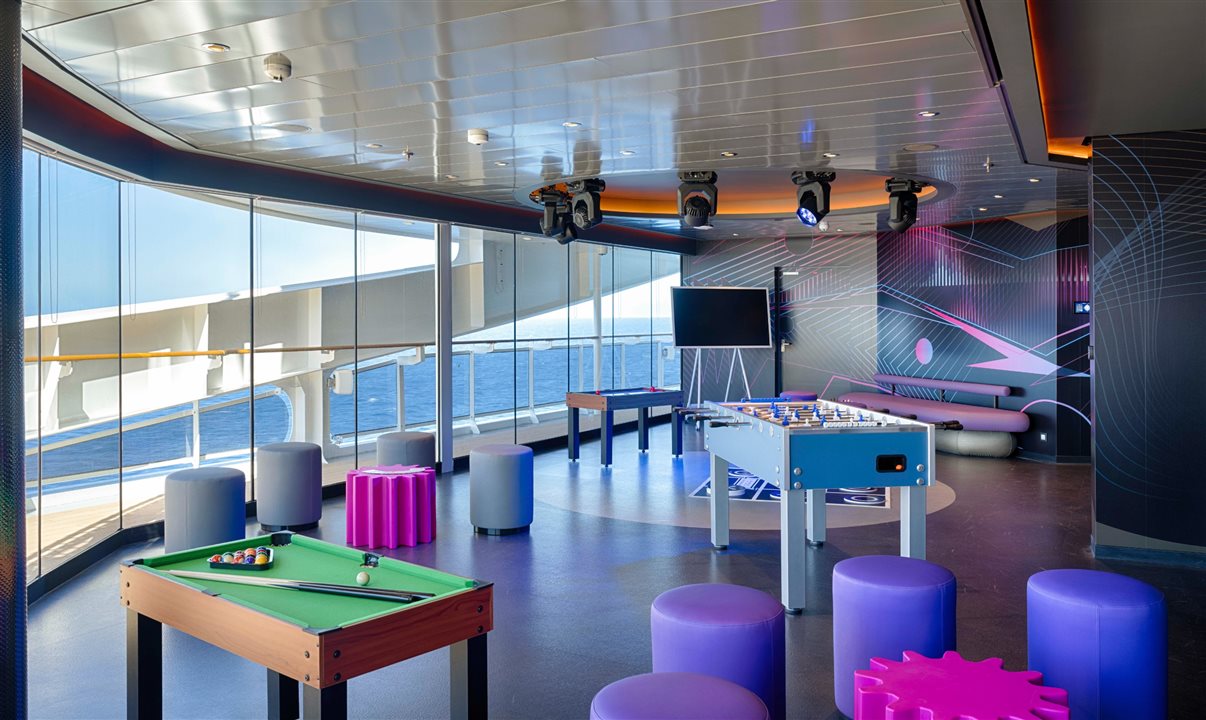 Teen Club no MSC World Atlantic