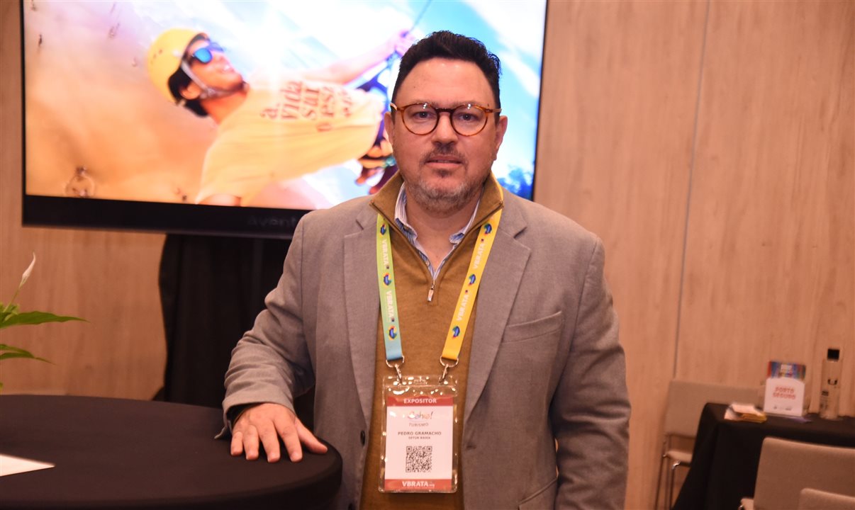Pedro Gramacho, diretor de Promoção Internacional da Secretaria de Turismo da Bahia