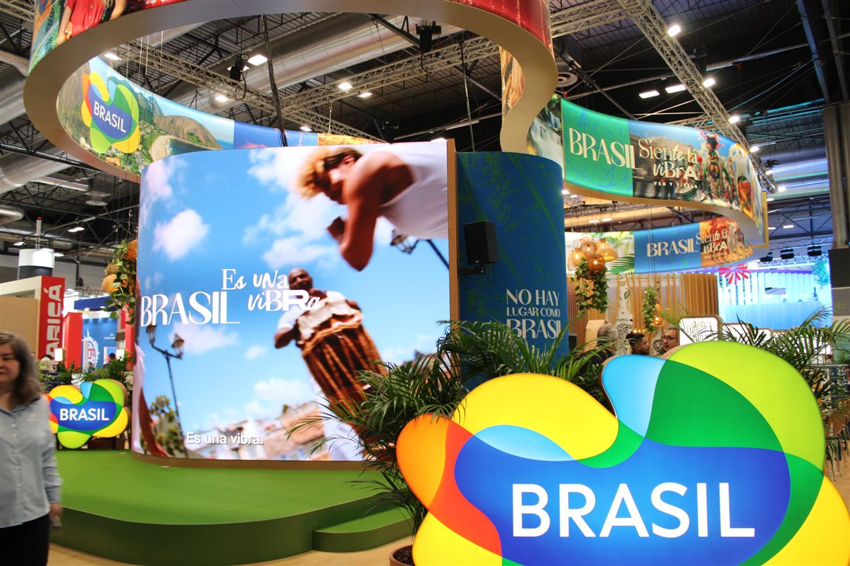 Novo estande do Brasil na Fitur 2026