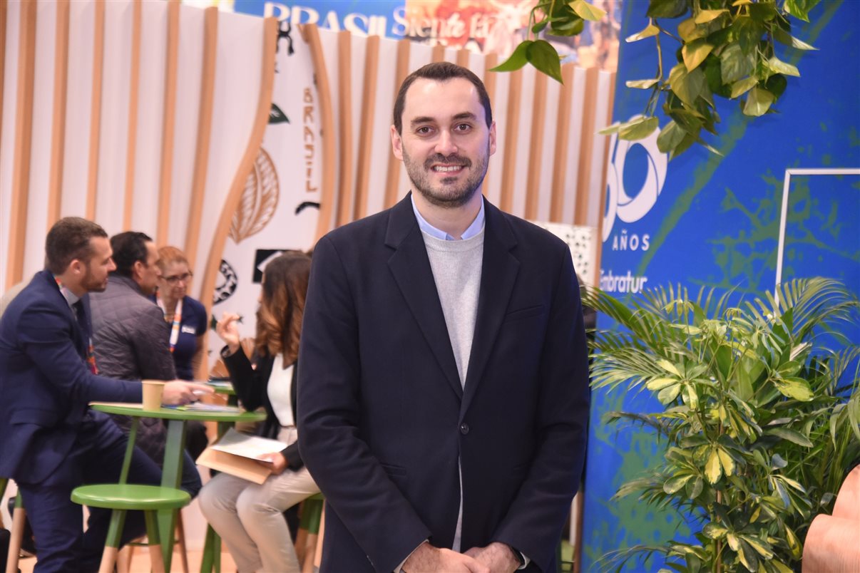 Rafael Ortiz, diretor de Produtos da companhia, participa da edição 2026 da Fitur Madri