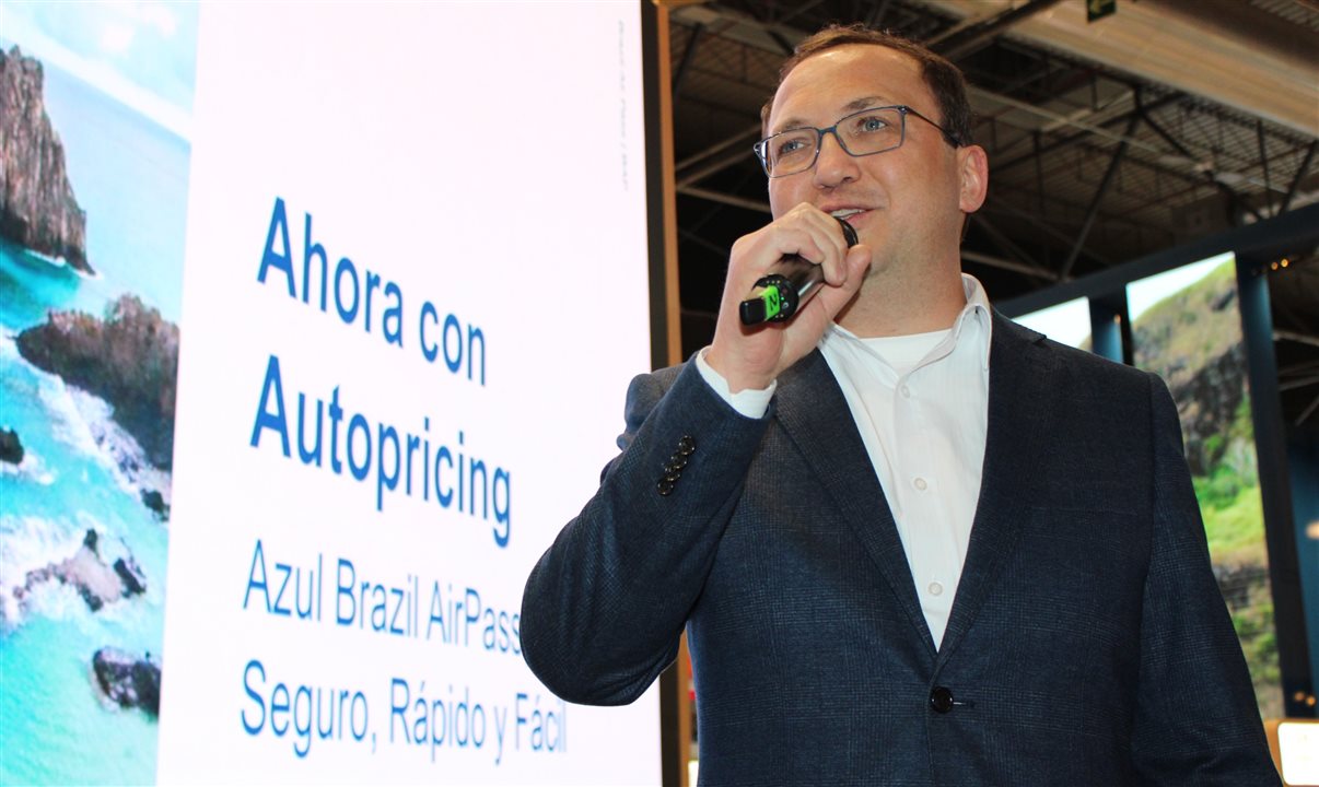 Anderson Serafim, gerente comercial e de Expansão Internacional da Azul