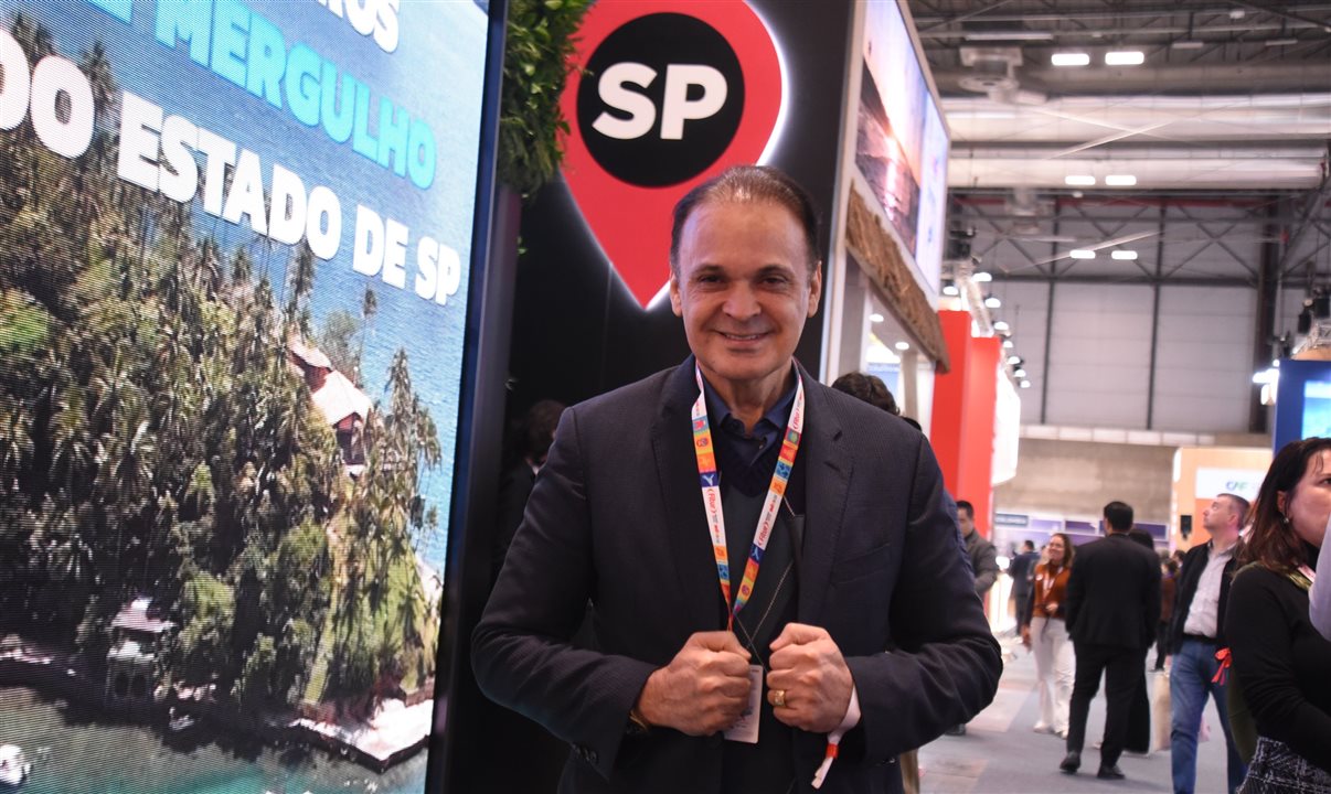 Roberto de Lucena, secretário de Viagens e Turismo do Estado de São Paulo