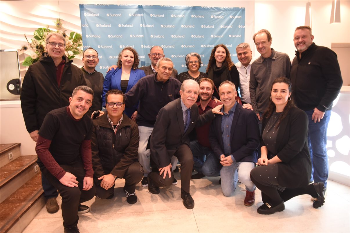 Equipe da Surland recebeu o trade brasileiro no evento realizado em Madri