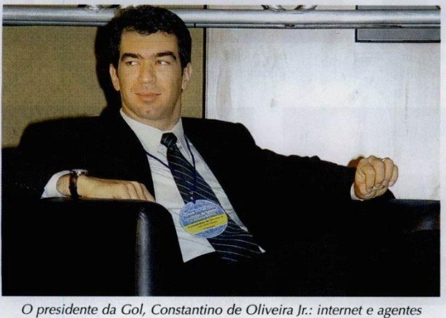 Constantino Jr. no primeiro Fórum PANROTAS, no Grand Hyatt São Paulo, em 2003