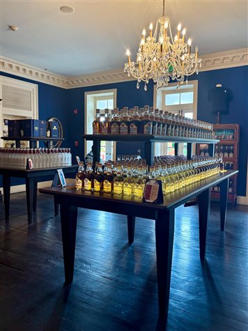 A loja da destilaria de rum John Watling