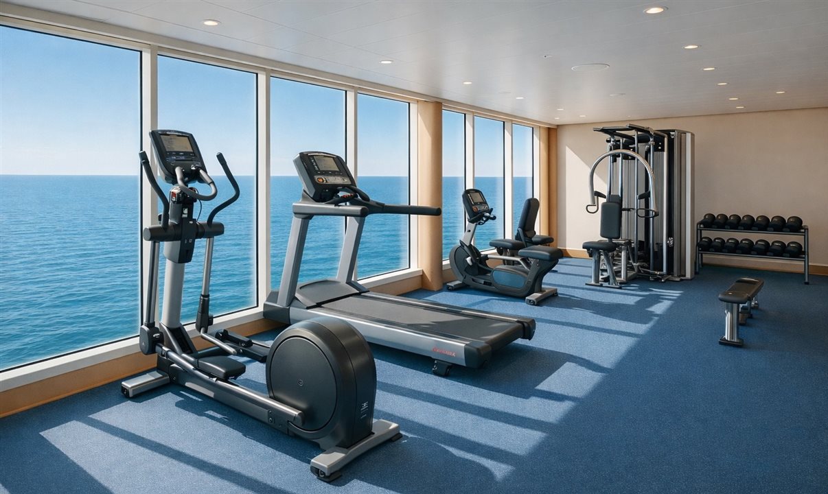 Academia com vista para o mar