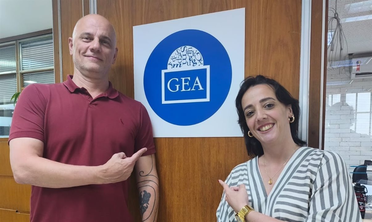 Ricardo Roman Jr. e Bruna Castro, da GEA Brasil