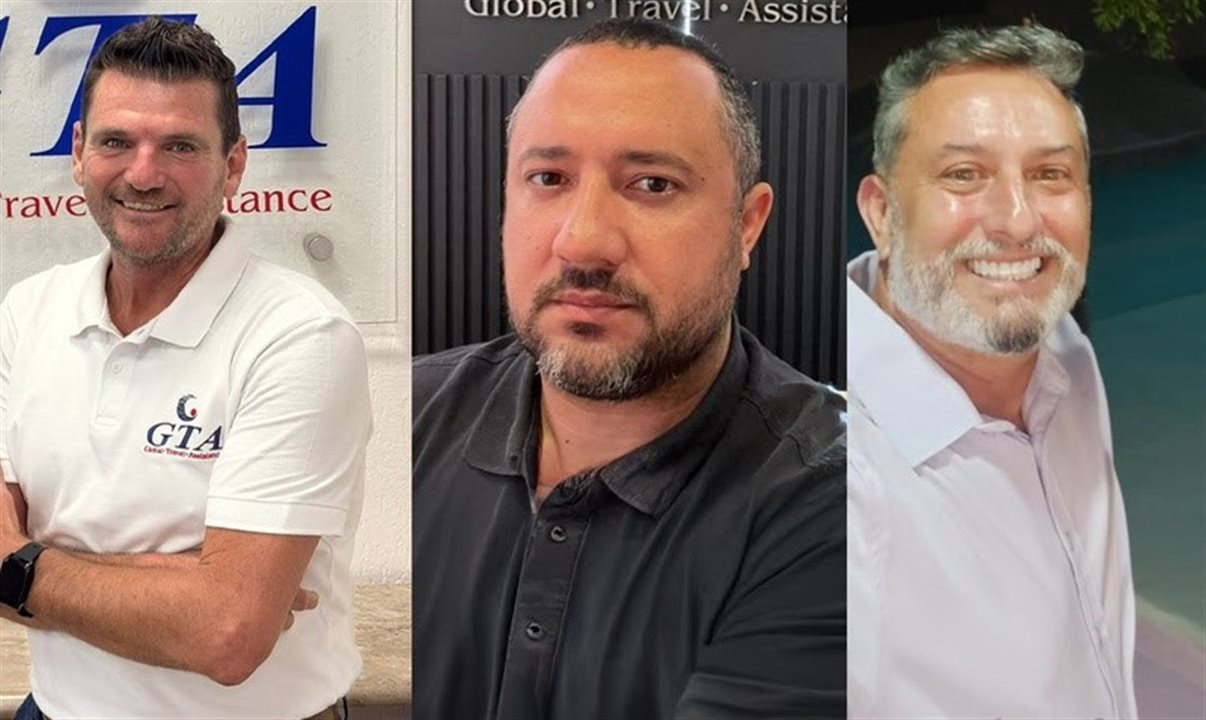 Luciano de Camargo, Rodrigo Vieira e Marcelo Cinaqui